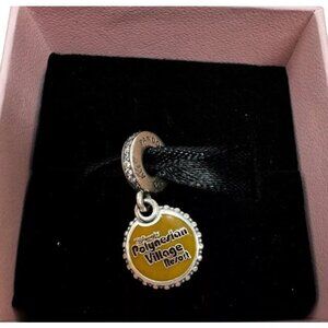 Disney Parks 2025 Polynesian Resort Pandora Charm Double Sided Dangle Tiki NEW